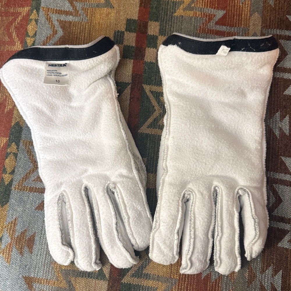 HESTRA HELI-SKI fleeced glove liners